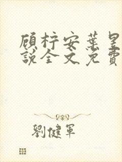顾柠安叶昱城小说全文免费阅读