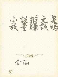小说推文是靠播放量赚钱吗