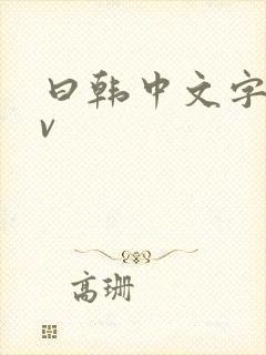 曰韩中文字幕av