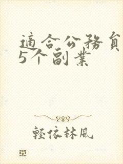 适合公务员的25个副业