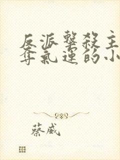 反派击杀主角掠夺气运的小说