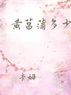 黄菖蒲多少钱