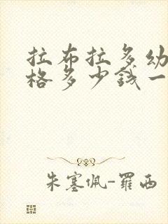 拉布拉多幼犬价格多少钱一只纯黑