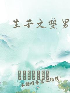 生子文双男主文