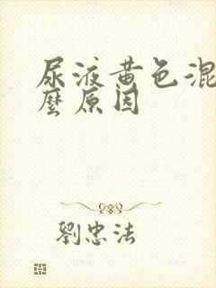 尿液黄色混浊什么原因