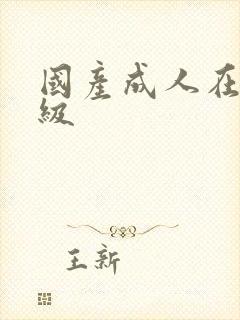 国产成人在线三级