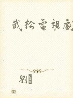 武松电视剧演员