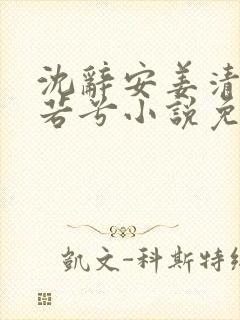沈辞安姜清语乔若兮小说免费阅读