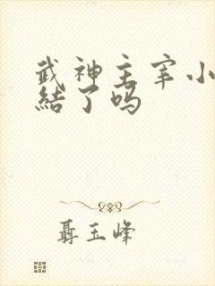 武神主宰小说完结了吗