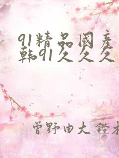 91精品国产日韩91久久久