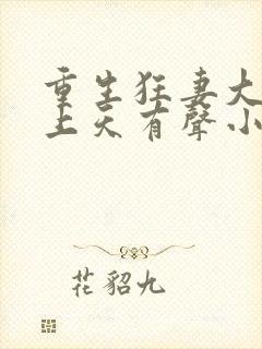 重生狂妻大佬宠上天有声小说