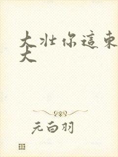 大壮你这东西真大