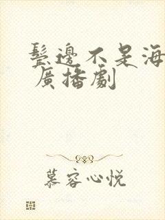 鬓边不是海棠红 广播剧