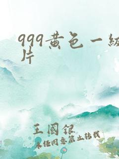999黄色一级片
