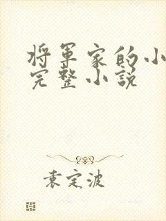 将军家的小娘子完整小说
