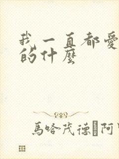 我一直都爱你讲的什么