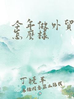 今年做外贸生意怎么样