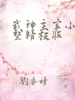 武神主宰小说完整精校版