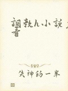 调教h小说免费看