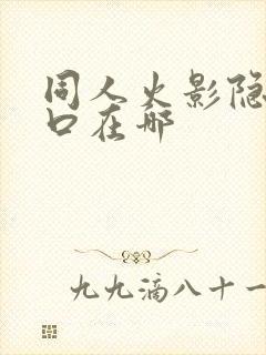 同人火影隐藏入口在哪