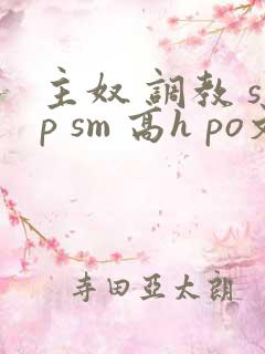 主奴 调教 sp sm 高h po文 小说