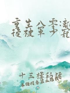 重生八零:离婚后被军少宠上天无弹窗阅读