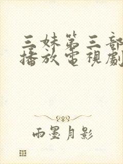 三妹第三部免费播放电视剧大全