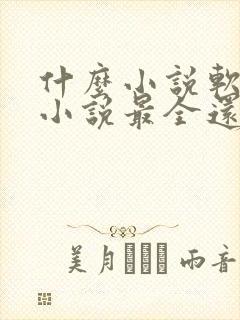 什么小说软件看小说最全还免费