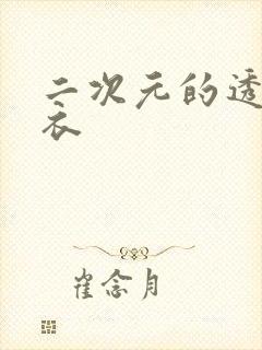 二次元的透明泳衣
