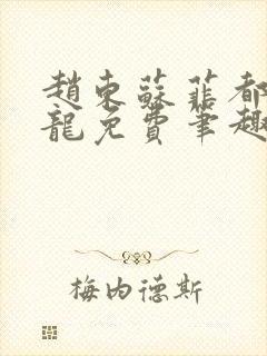 赵东苏菲都市潜龙免费笔趣阁