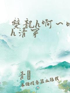 双龙h啊～嗯啊h清穿