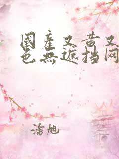 国产又黄又爽又色无遮挡网站