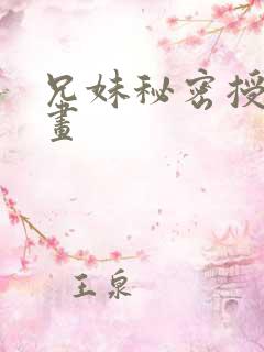 兄妹秘密授课漫画