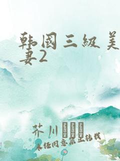 韩国三级美味人妻2