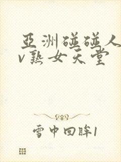 亚洲碰碰人人av熟女天堂