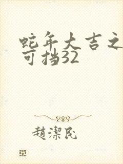 蛇年大吉之婚不可挡32