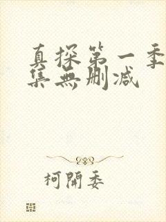 真探第一季第二集无删减
