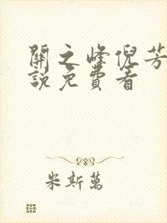 关之峰倪芳芳小说免费看