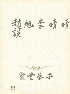 赵旭李晴晴的小说