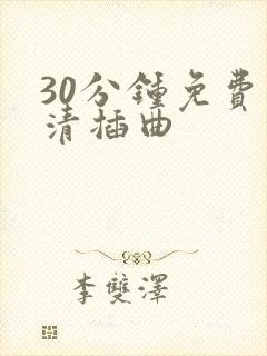 30分钟免费高清插曲
