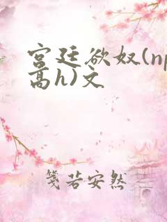 宫廷欲奴(np高h)文