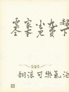 云家小九超皮哒全本免费下载
