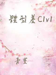 体型差C1v1