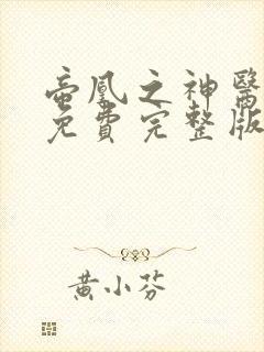 帝凰之神医弃妃免费完整版