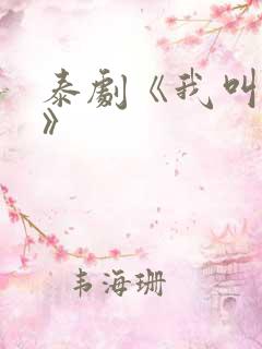 泰剧《我叫姑嫂》