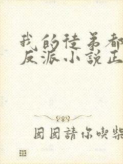 我的徒弟都是大反派小说正版