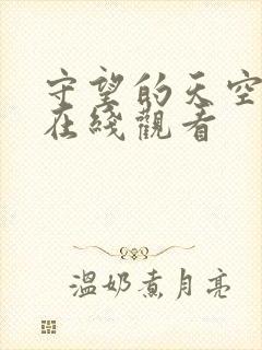 守望的天空全集在线观看