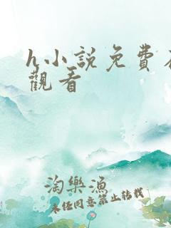 h小说免费在线观看