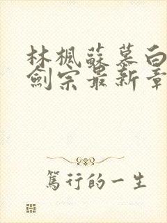 林枫苏慕白神霄剑宗最新章节列表