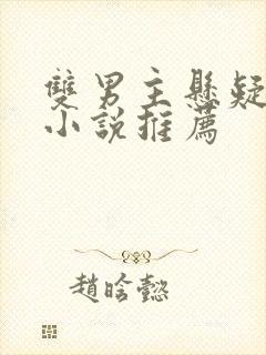 双男主悬疑推理小说推荐